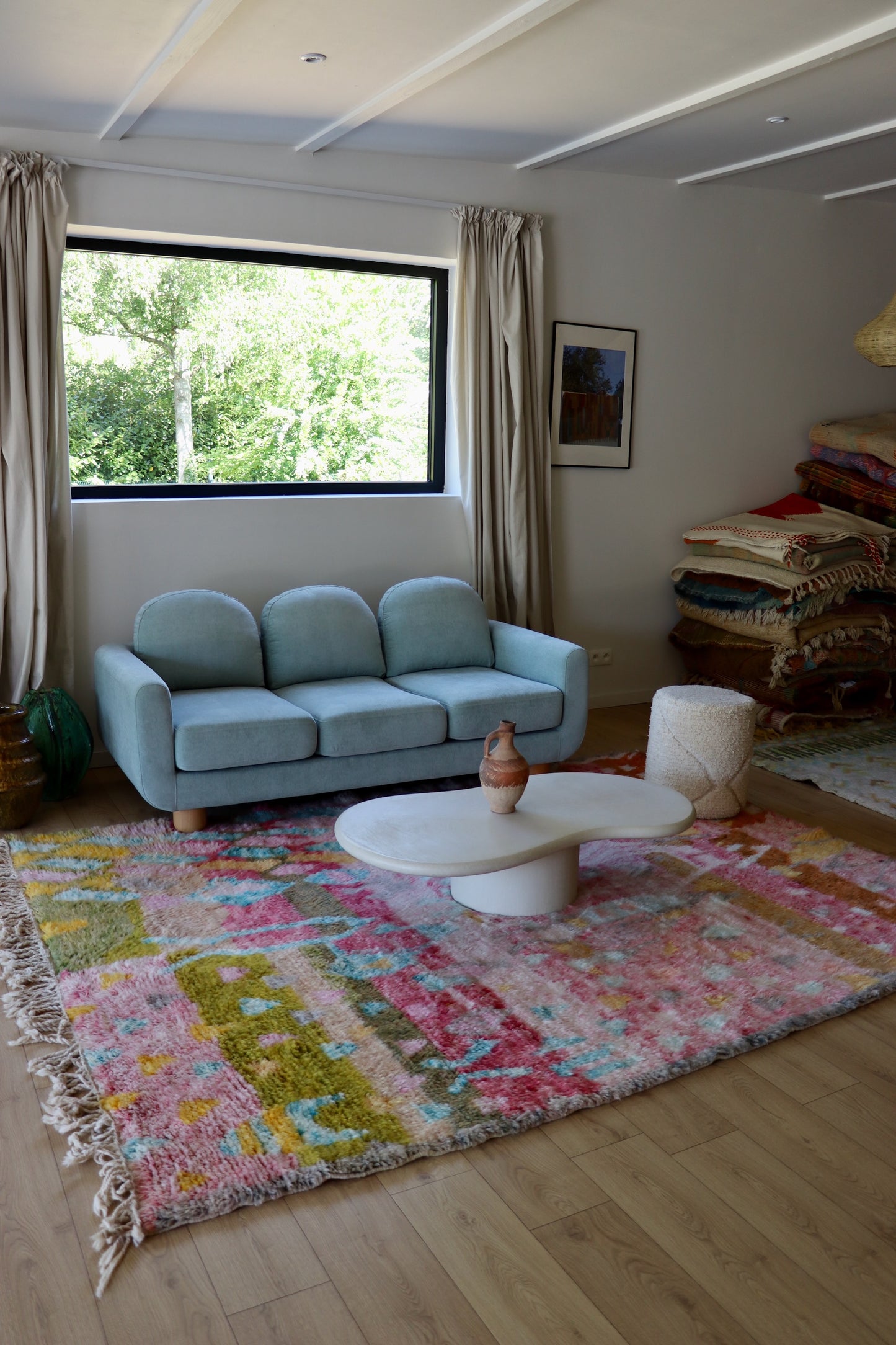 Mortex coffee table - white