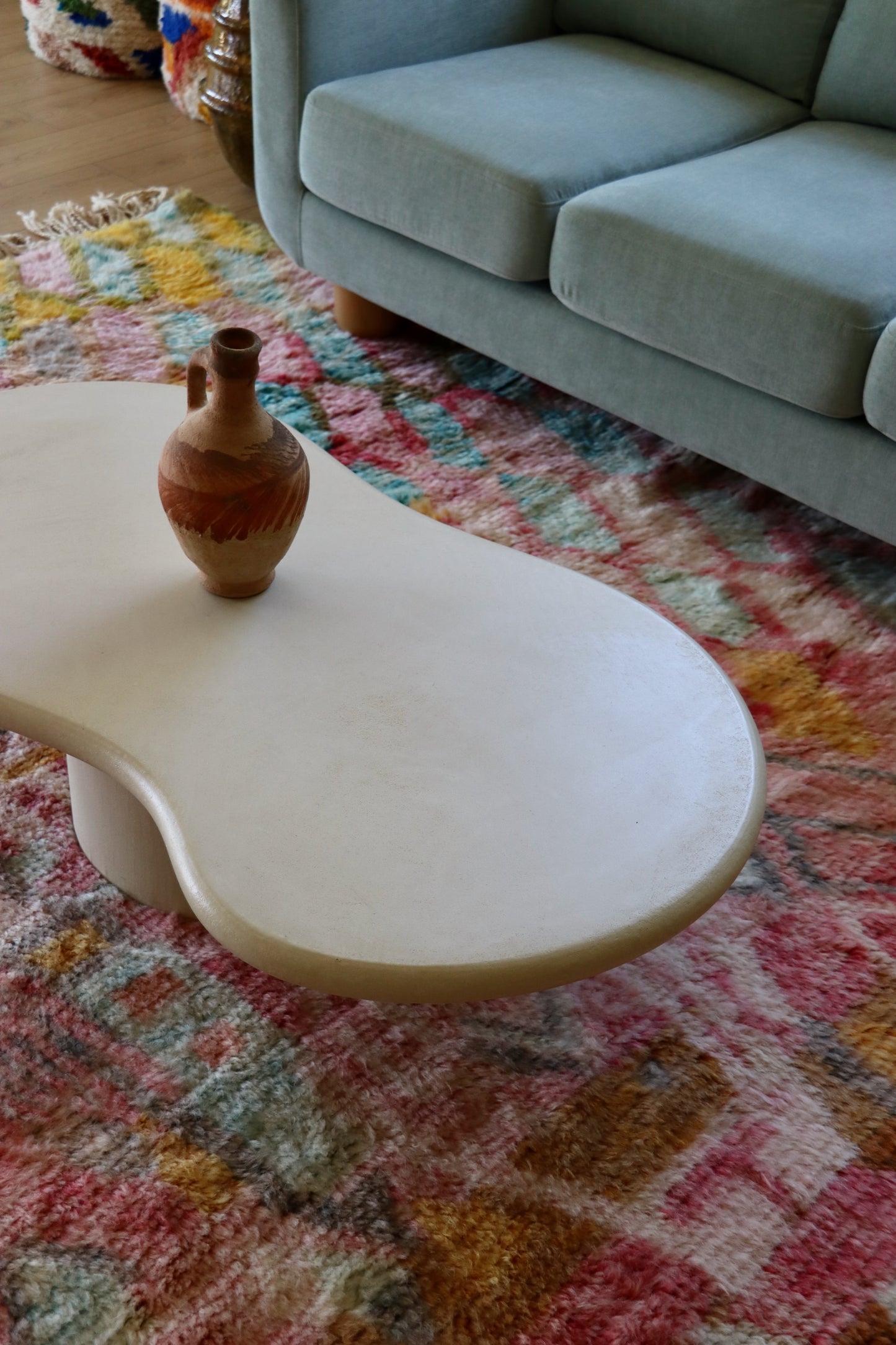 Mortex coffee table - white