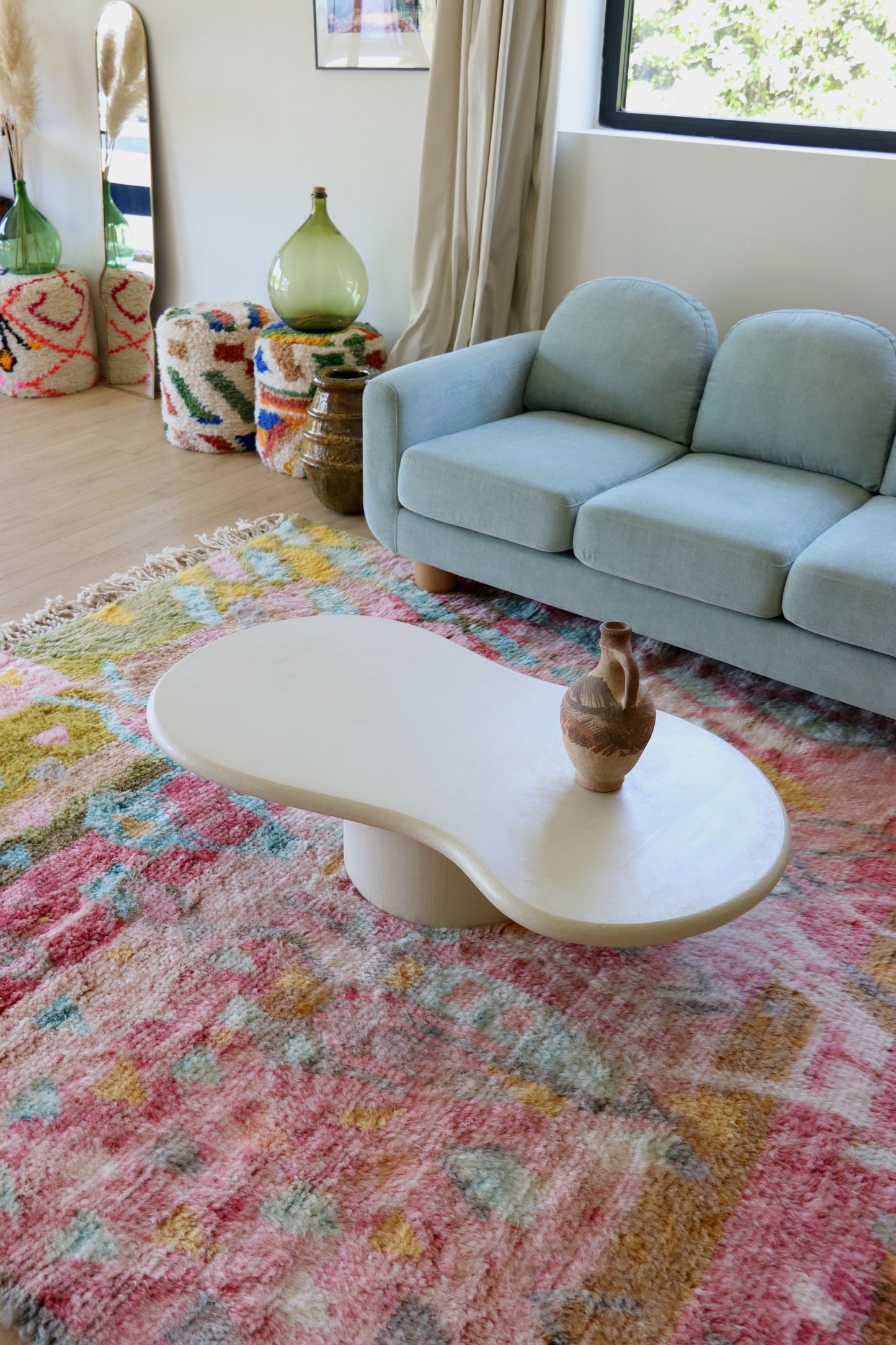 Mortex coffee table - white