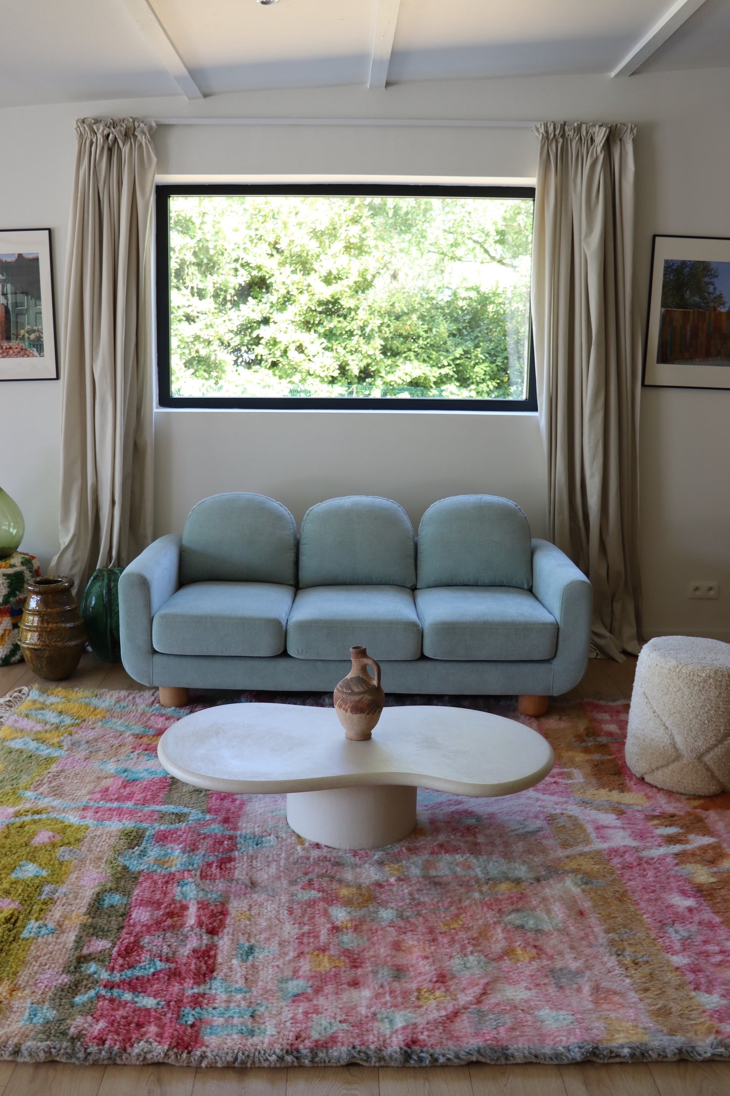 Mortex coffee table - white