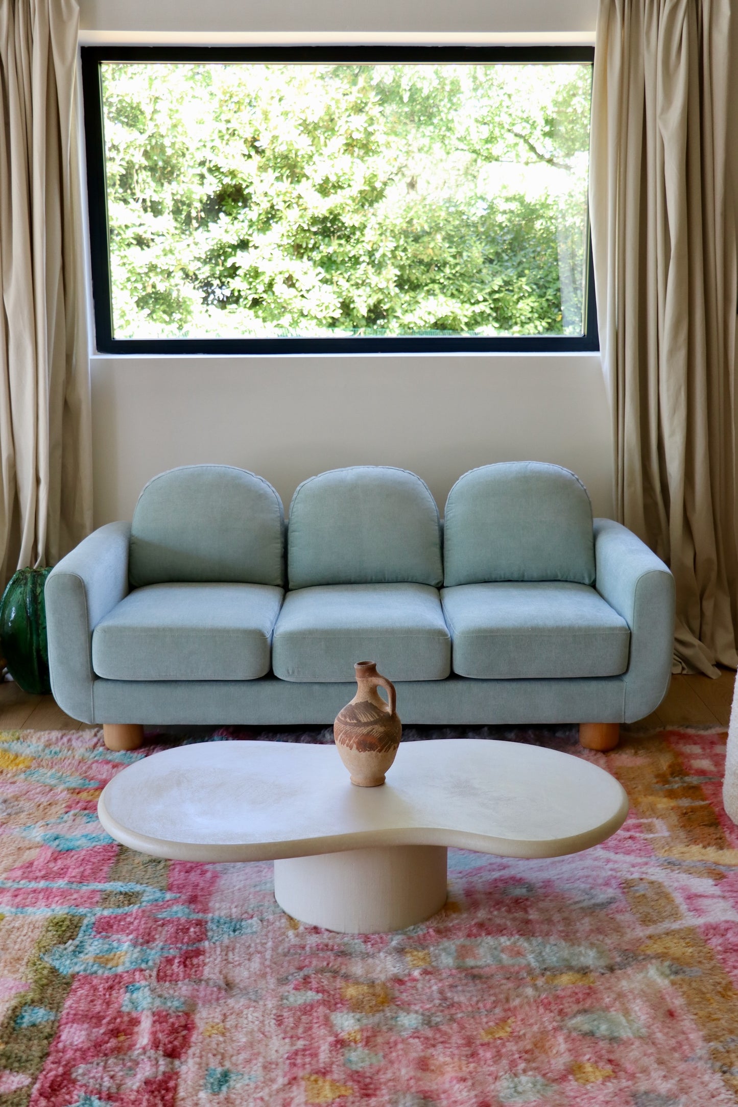 Mortex coffee table - white