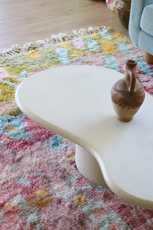 Mortex coffee table - white