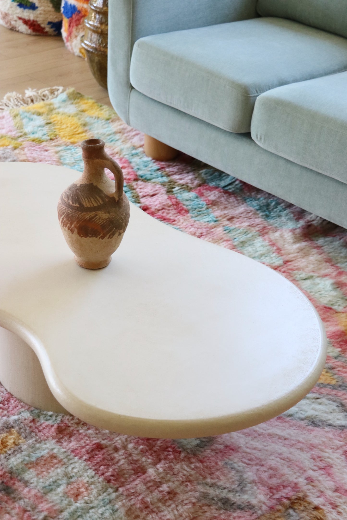 Mortex coffee table - white