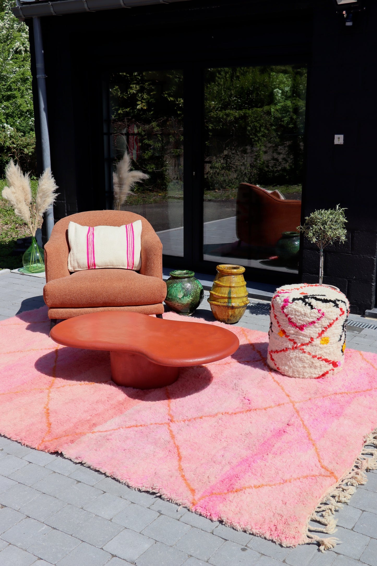 Mortex salontafel - rood