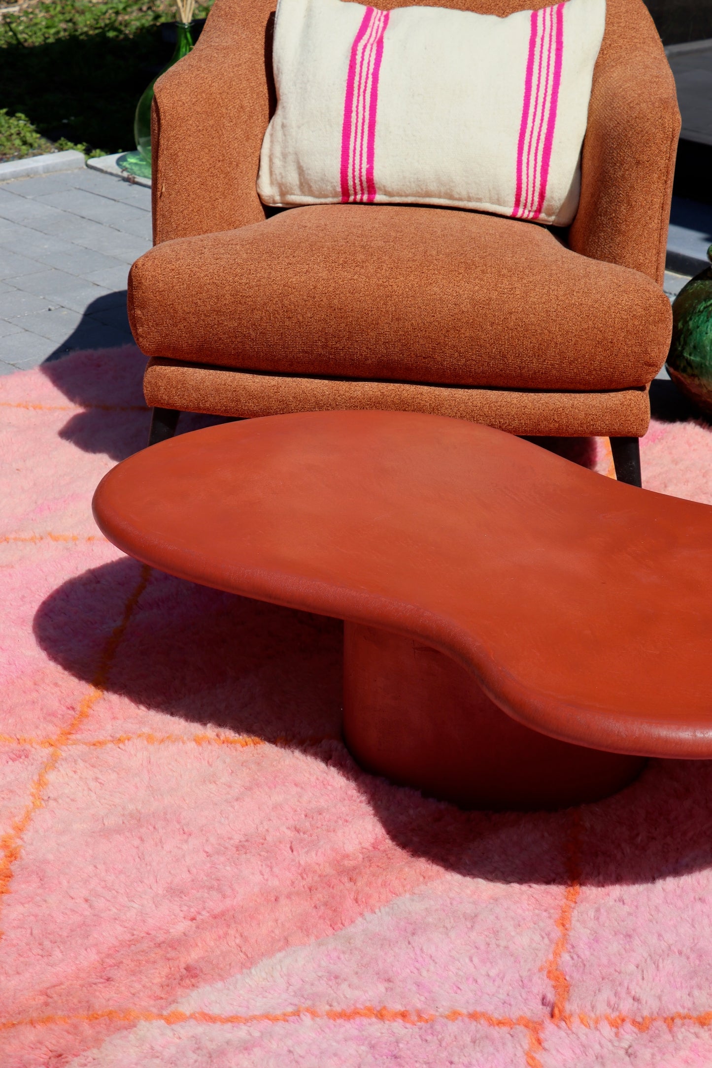Mortex salontafel - rood