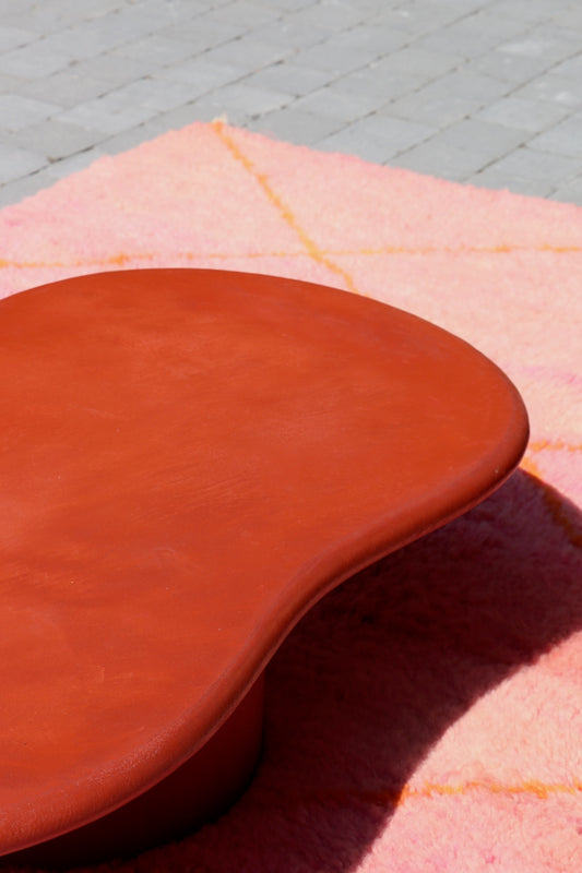 Mortex coffee table - red