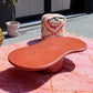 Mortex salontafel - rood