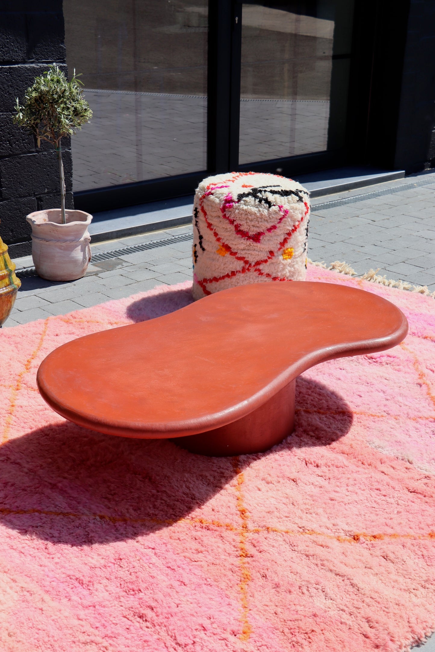 Mortex salontafel - rood