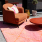 Mortex salontafel - rood
