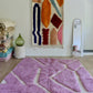 Beni Ouarain Moroccan Colorful Rug (916) 284x195cm - Flora