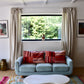 Pink Moroccan Wool Cushion - 75x50cm