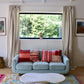 Pink Moroccan Wool Cushion - 75x50cm