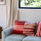 Pink Moroccan Wool Cushion - 75x50cm