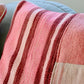 Pink Moroccan Wool Cushion - 75x50cm