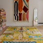 Beni Ouarain Moroccan Colorful Rug (926) 287x210cm - Tulum