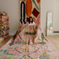 Beni Ouarain Moroccan Colorful Rug (927) 300x204cm - Ourika