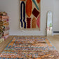 Beni Ouarain Moroccan Colorful Rug (928) 302x182cm - Electrifying