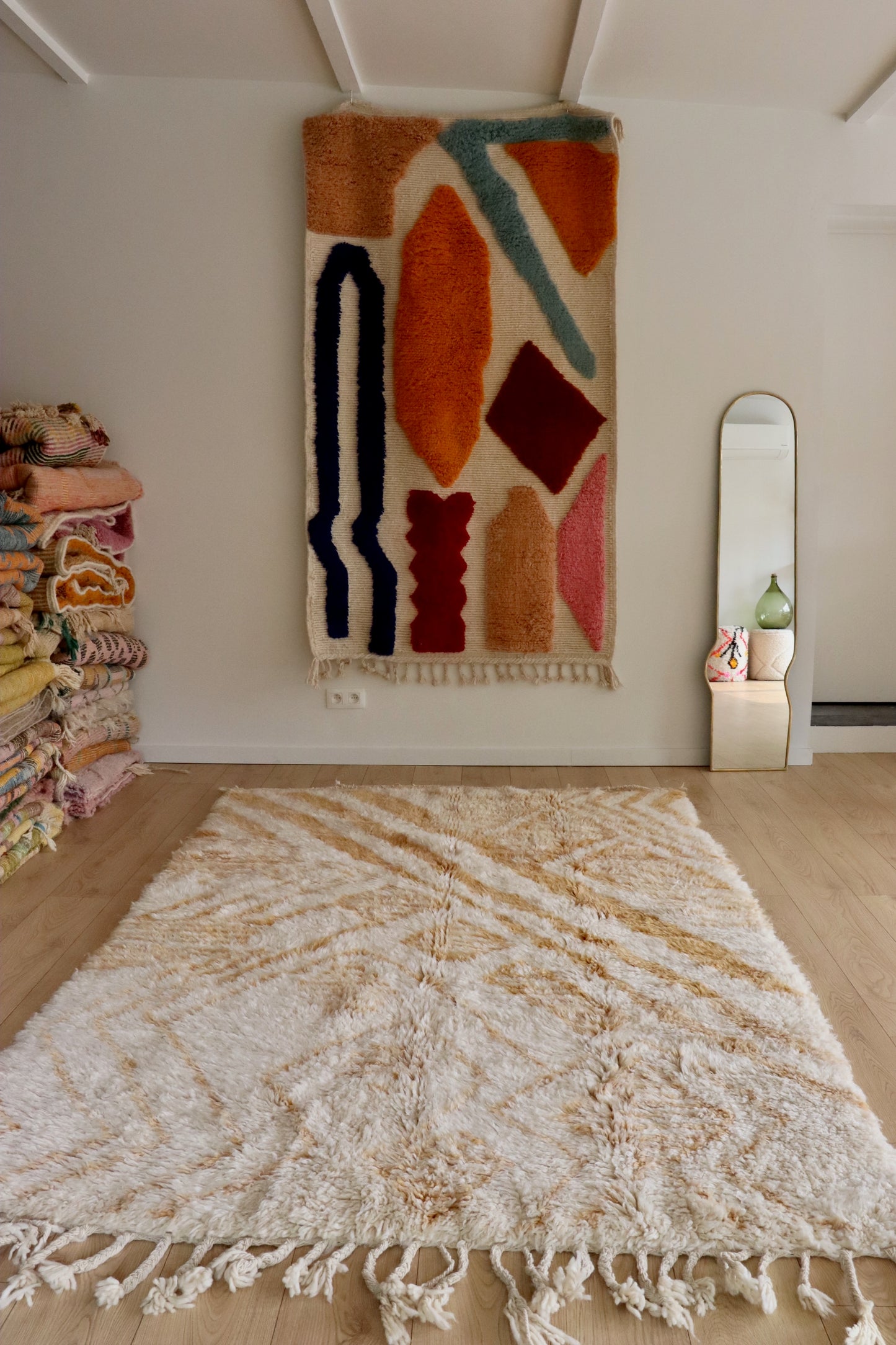Tapis Beni Ouarain coloré (921) 256x166cm - Canyon