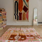 Beni Ouarain Moroccan Colorful Rug (923) 228x176cm - Terra
