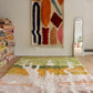 Beni Ouarain Moroccan Colorful Rug (932) 287x204cm - Edge of the woods