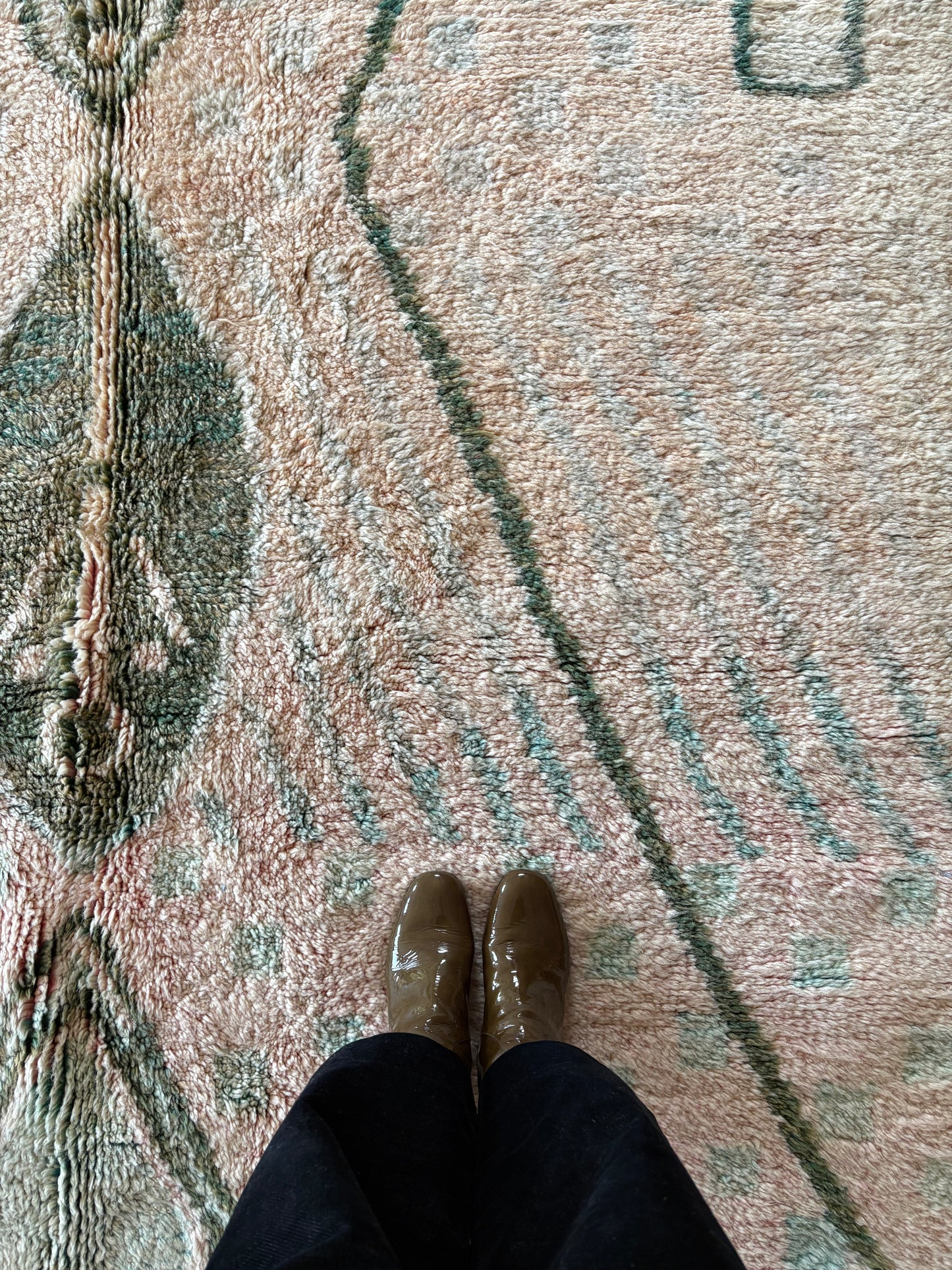 Beni Ouarain Moroccan Colorful Rug (1025) 298x201cm - Fae Garden