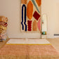 Tapis Beni Ouarain coloré (954) 305x209cm - Hawaii