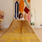 Tapis Beni Ouarain coloré (941) 230x170cm - Sunrise on the Mountain
