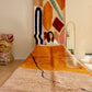 Tapis Beni Ouarain coloré (953) 295x210cm - Under the Blue Sky