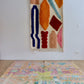 Beni Ouarain Moroccan Colorful Rug (1057) 273x209cm - Dreams - Tree of Colors