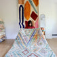 Beni Ouarain Moroccan Colorful Rug (1107) 245x160cm - Finca - Tree of Colors