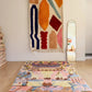 Beni Ouarain Moroccan Colorful Rug (1109) 245x160cm - Dreamcatcher - Tree of Colors