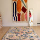 Beni Ouarain Moroccan Colorful Rug (1110) 232x161cm - Benji - Tree of Colors