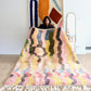 Beni Ouarain Moroccan Colorful Rug (1152) 235x175cm - Surprise - Tree of Colors