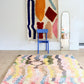 Beni Ouarain Moroccan Colorful Rug (1152) 235x175cm - Surprise - Tree of Colors