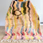 Beni Ouarain Moroccan Colorful Rug (1152) 235x175cm - Surprise - Tree of Colors