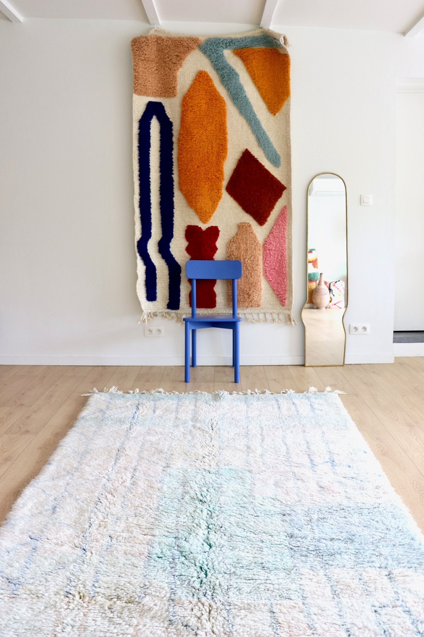 Beni Ouarain Moroccan Colorful Rug (1164) 272x153cm - Lola - Tree of Colors