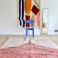 Beni Ouarain Moroccan Colorful Rug (1184) 288x198cm - Mountain - Tree of Colors