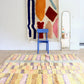 Beni Ouarain Moroccan Colorful Rug (1204) 280x212cm - Irina - Tree of Colors