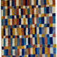 Tapis Beni Ouarain coloré (966) 295x205cm - Blue Swimming Pool
