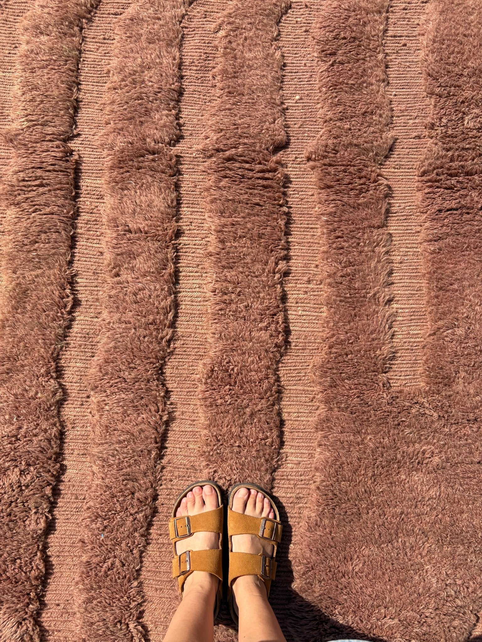 Beni Ouarain Moroccan Colorful Rug (976) 420x298 - Chocolate Ice Cream - Tree of Colors