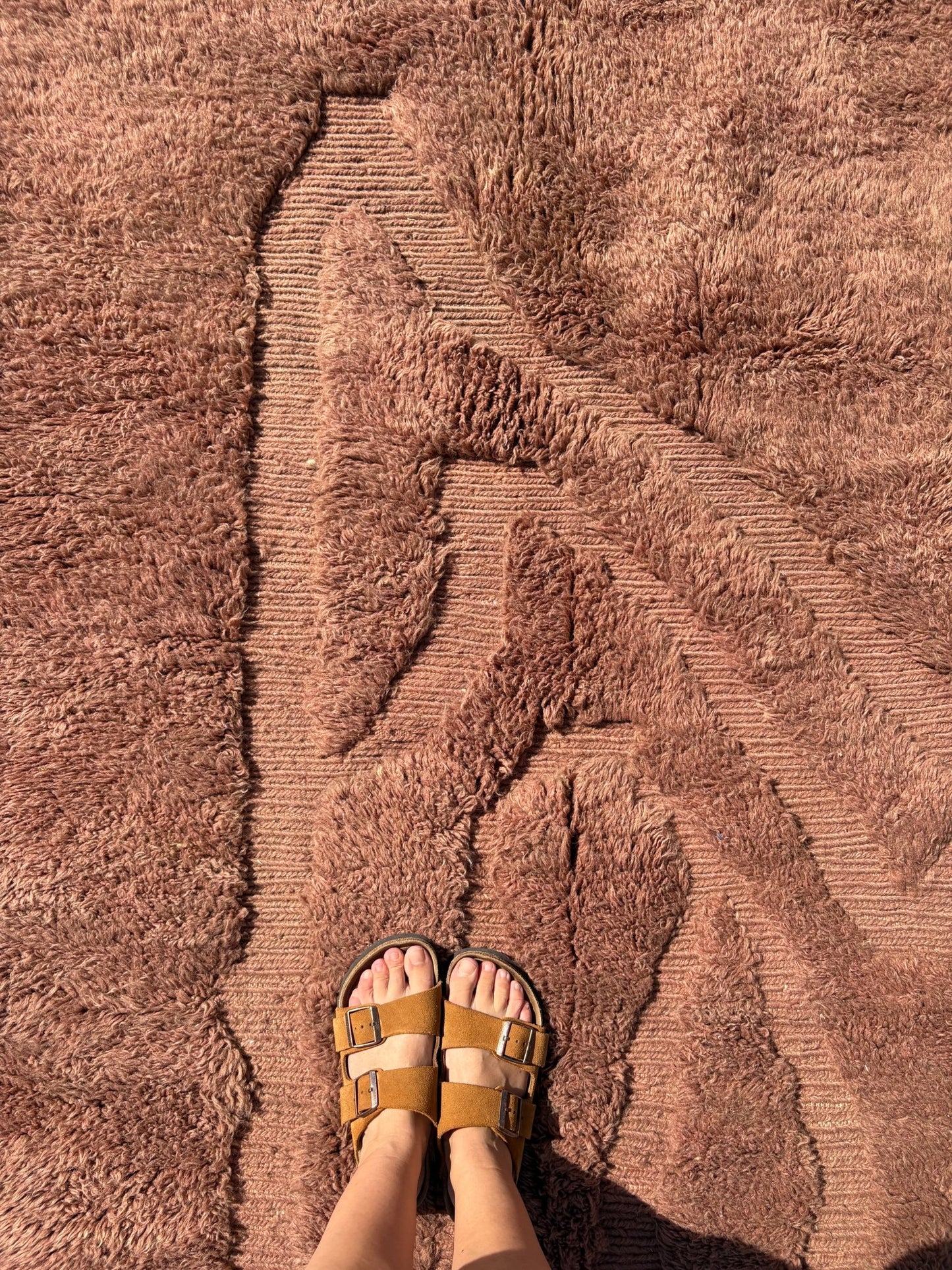 Beni Ouarain Moroccan Colorful Rug (976) 420x298 - Chocolate Ice Cream - Tree of Colors