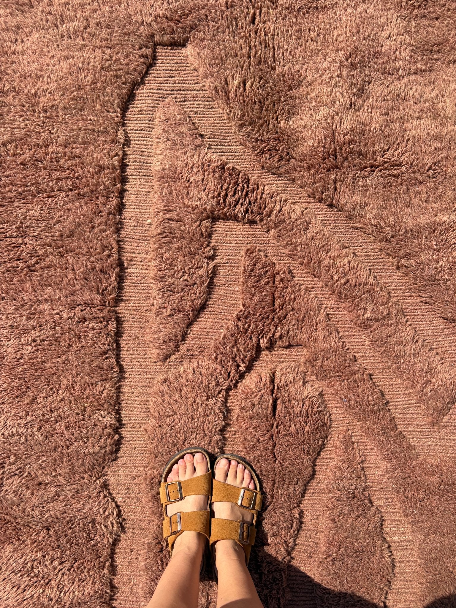 Beni Ouarain Moroccan Colorful Rug (976) 420x298 - Chocolate Ice Cream - Tree of Colors