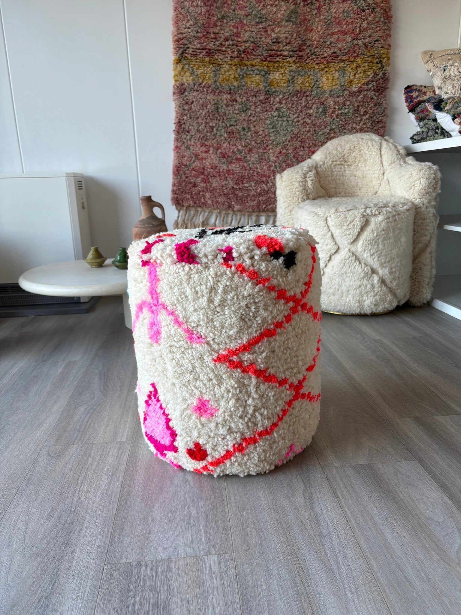 Berber Pouf (8) - Tree of Colors