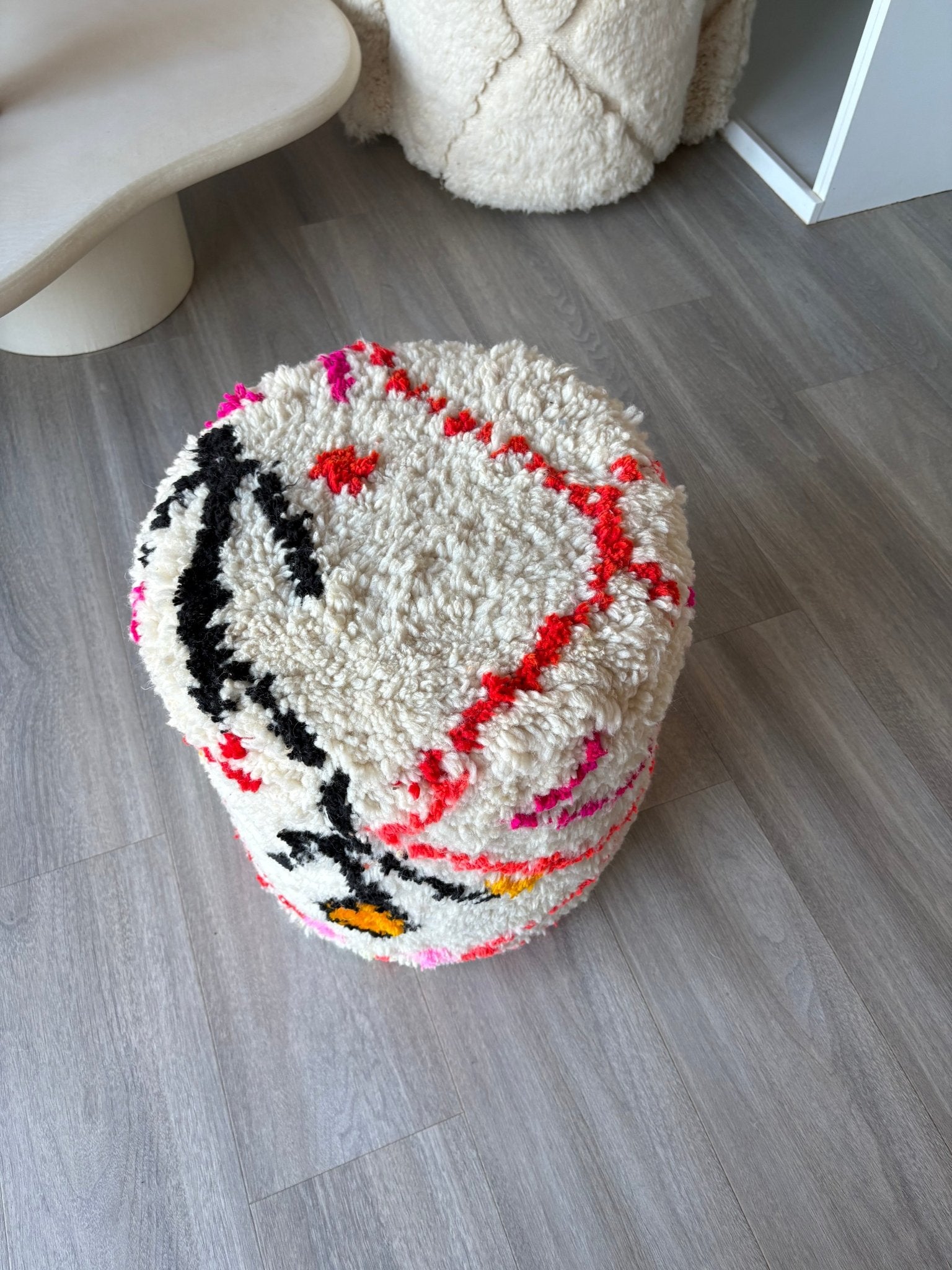 Berber Pouf (8) - Tree of Colors