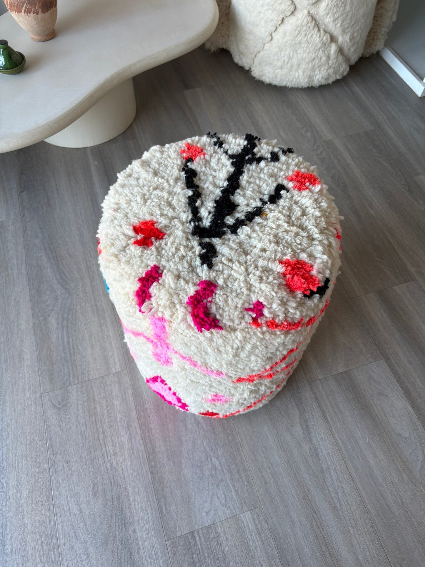 Berber Pouf (8) - Tree of Colors