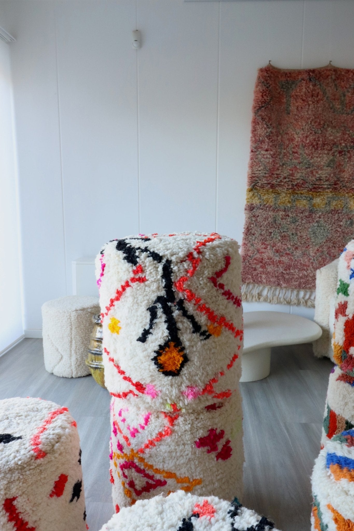 Berber Pouf (8) - Tree of Colors