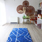 Blue Berber Rug made to order (5) - Tree of Colors