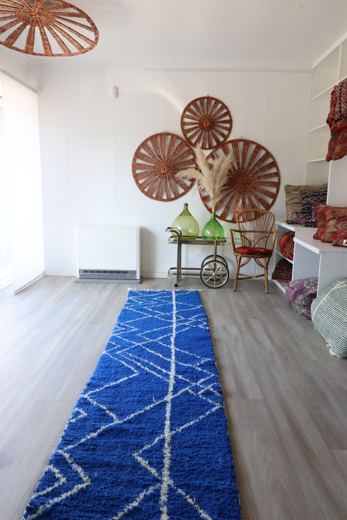 Blue Berber Rug made to order (5) - Tree of Colors