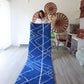 Blue Berber Rug made to order (5) - Tree of Colors