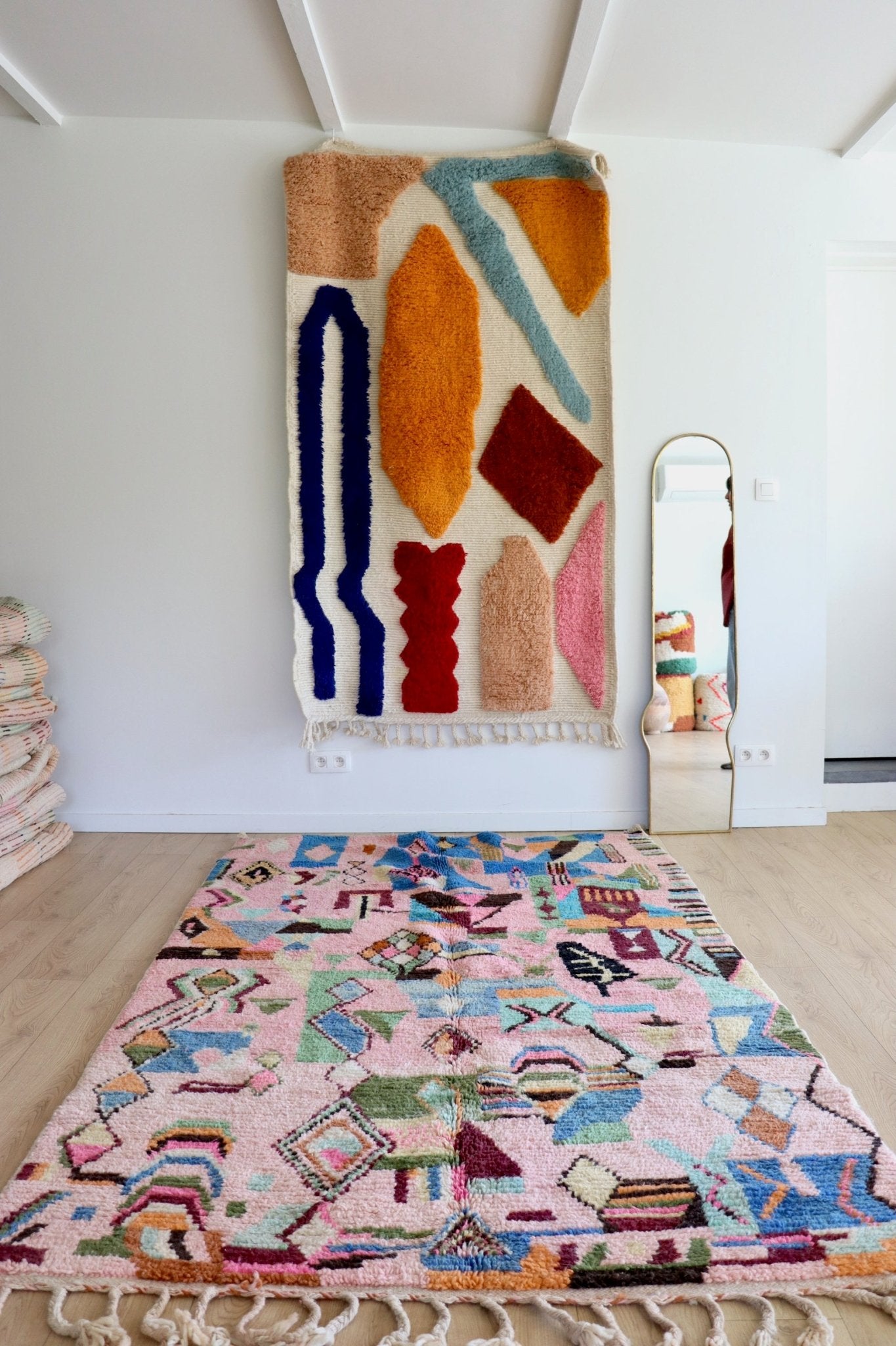 Boujaad Moroccan Colorful Rug (1093) 266x156 - Egypt - Tree of Colors